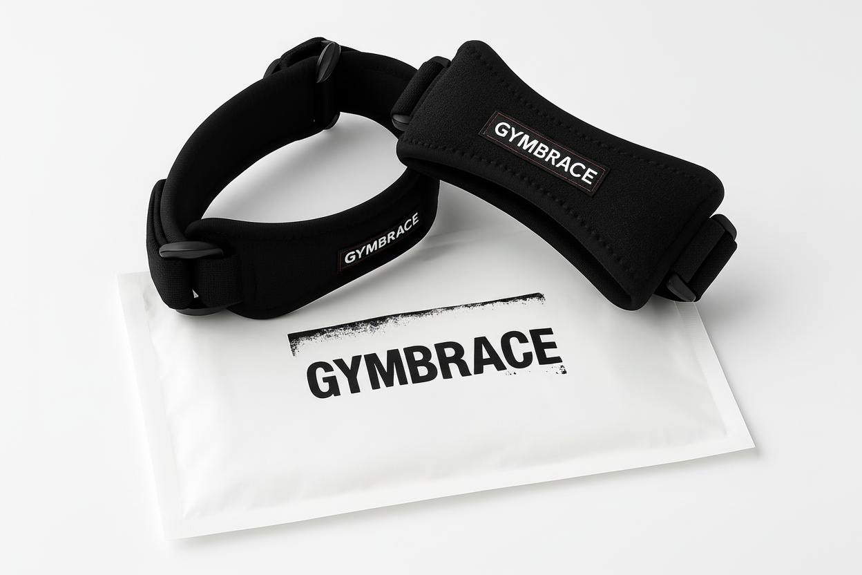 Gymbrace® Patella Knee Strap – breathable neoprene knee support for movement and comfort